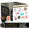 Crazy Cups Perfect Samplers Flavored Coffee Variety Pack - 40 Ct WM-PS-Flavor-40